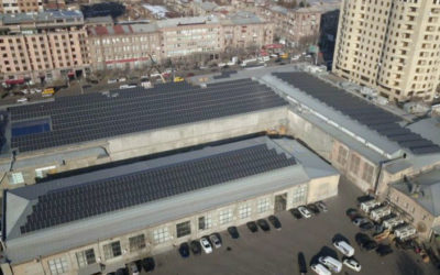 solar power plant - Yerevan City Supermarket - Solar power plant